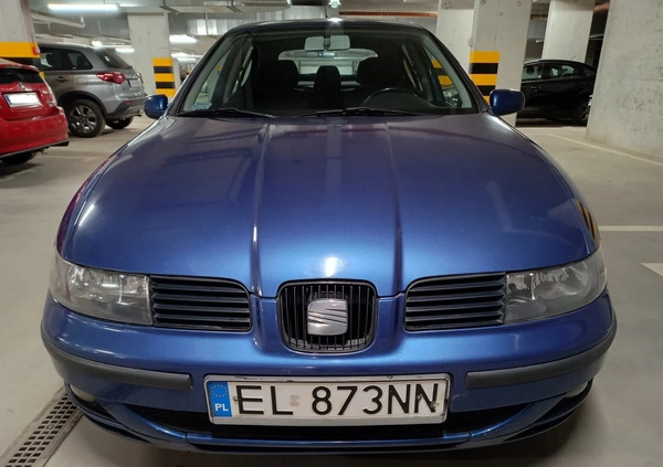 Seat Leon cena 6900 przebieg: 182400, rok produkcji 2003 z Łódź małe 67
